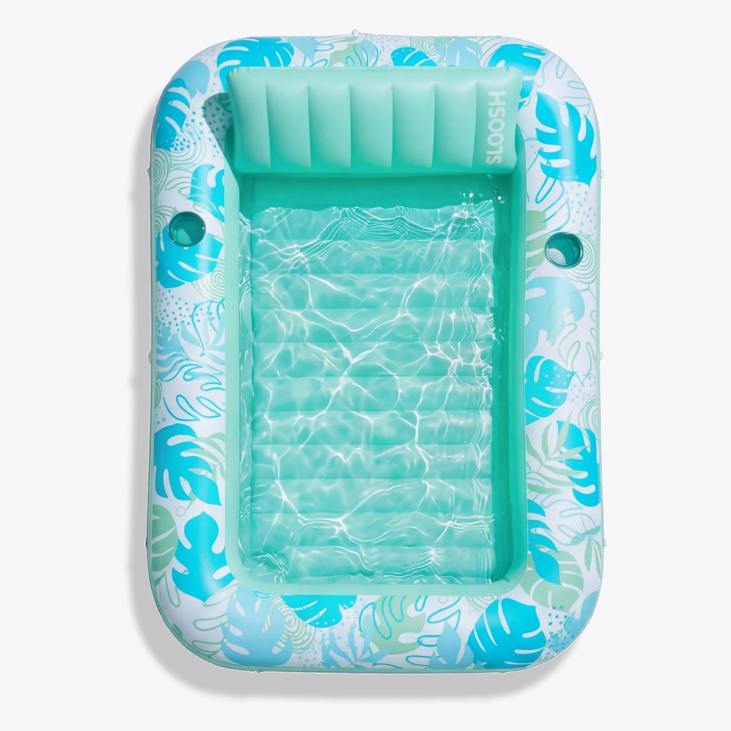 SLOOSH Inflatable Tanning Pool Lounger Float
